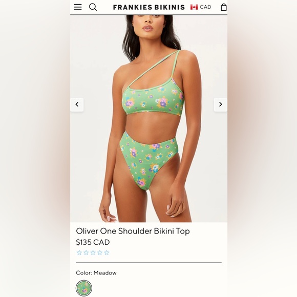 Frankie’s Bikinis Swim Top - Picture 3 of 3